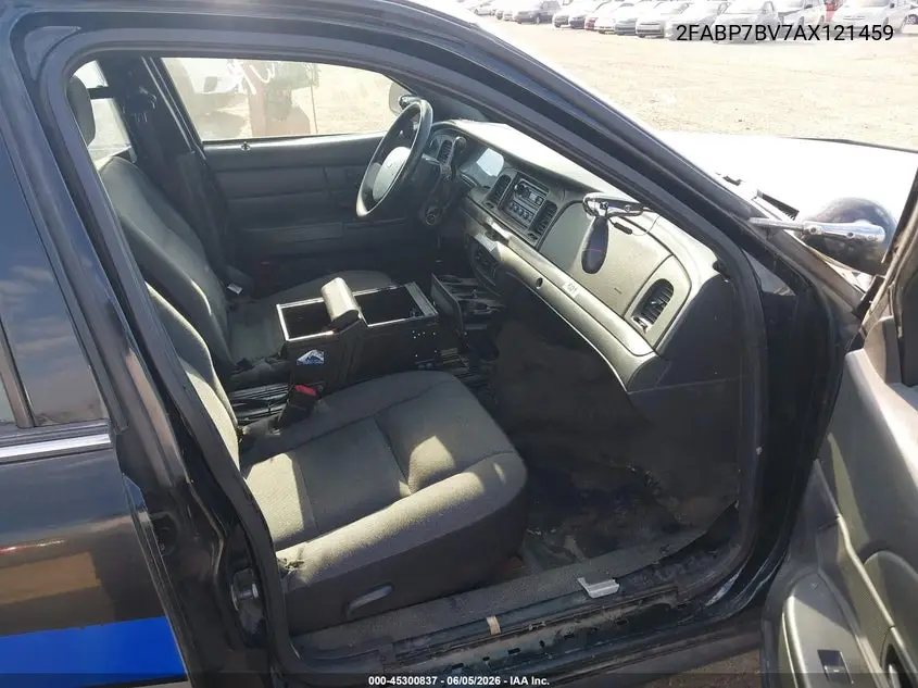 2010 Ford Crown Victoria Police/Police Interceptor VIN: 2FABP7BV7AX121459 Lot: 45300837