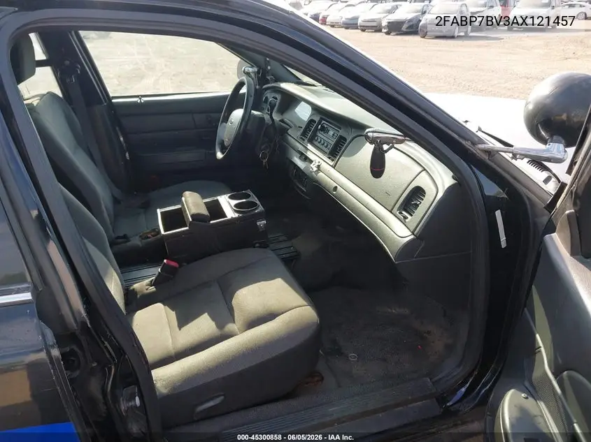 2010 Ford Crown Victoria Police/Police Interceptor VIN: 2FABP7BV3AX121457 Lot: 45300858
