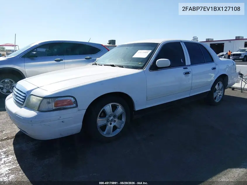 2011 Ford Crown Victoria Lx VIN: 2FABP7EV1BX127108 Lot: 45175991