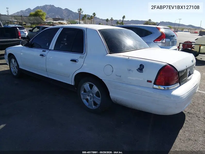 2011 Ford Crown Victoria Lx VIN: 2FABP7EV1BX127108 Lot: 45175991