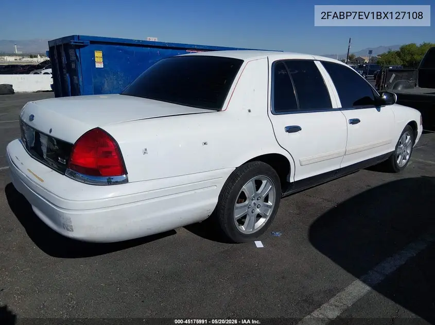 2011 Ford Crown Victoria Lx VIN: 2FABP7EV1BX127108 Lot: 45175991