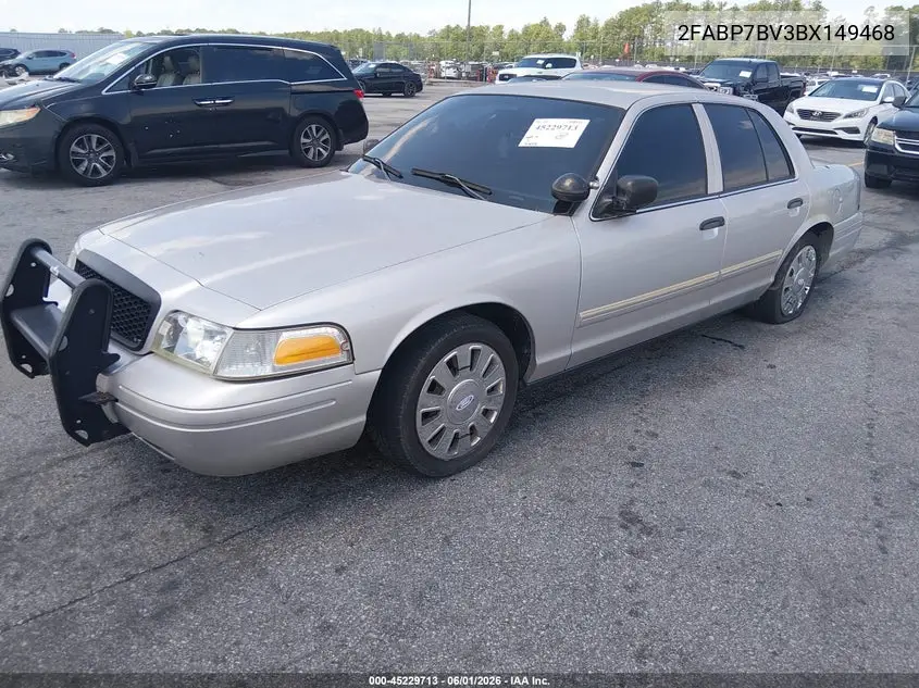 2011 Ford Crown Victoria Police Interceptor VIN: 2FABP7BV3BX149468 Lot: 45229713