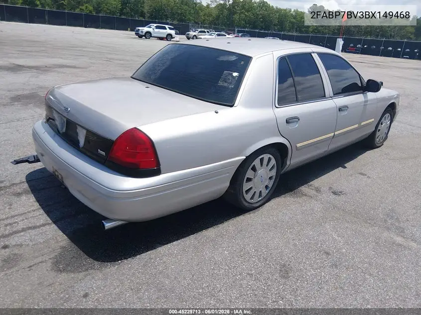 2011 Ford Crown Victoria Police Interceptor VIN: 2FABP7BV3BX149468 Lot: 45229713