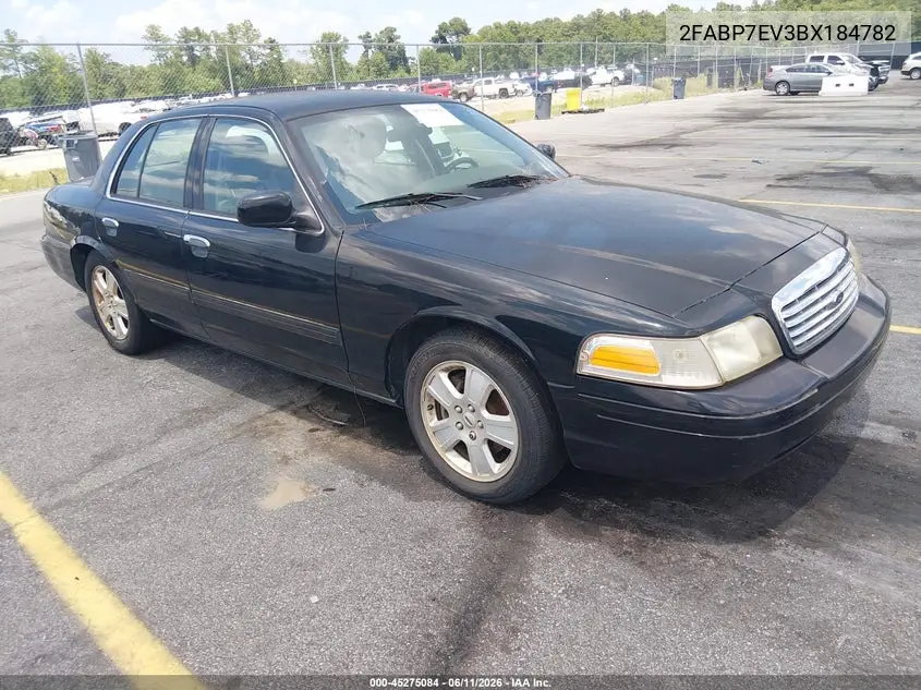 2011 Ford Crown Victoria Lx VIN: 2FABP7EV3BX184782 Lot: 45275084