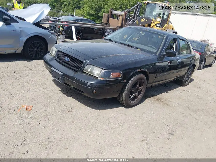 2011 Ford Crown Victoria Lx VIN: 2FABP7EVXBX147826 Lot: 45281804