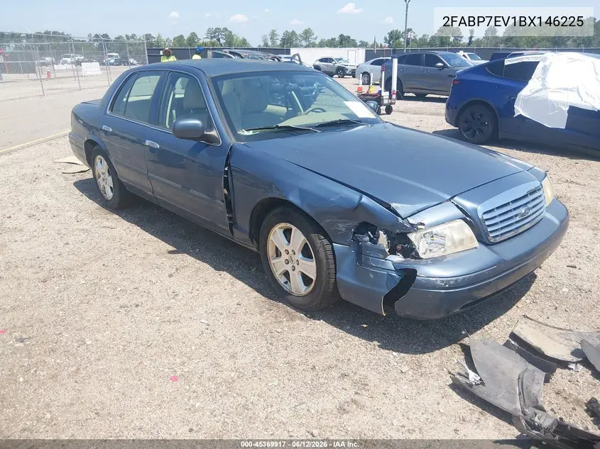 2011 Ford Crown Victoria Lx VIN: 2FABP7EV1BX146225 Lot: 45369917