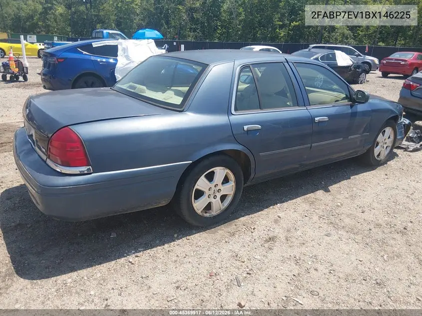 2011 Ford Crown Victoria Lx VIN: 2FABP7EV1BX146225 Lot: 45369917