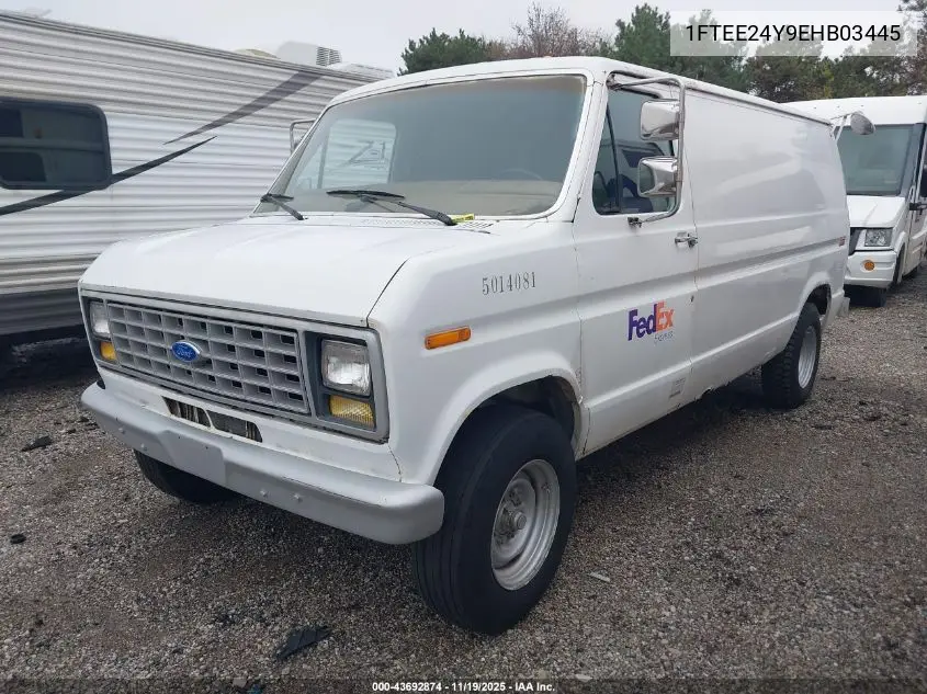 1FTEE24Y9EHB03445 1984 Ford Econoline E250 Van