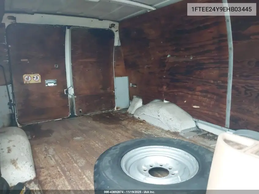 1FTEE24Y9EHB03445 1984 Ford Econoline E250 Van
