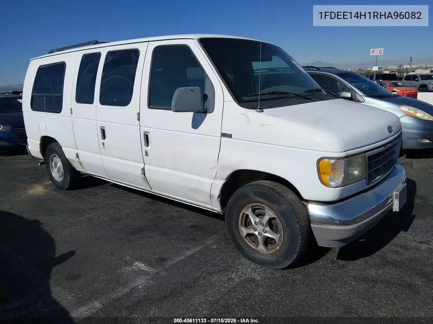 1994 Ford Econoline E150 Van VIN: 1FDEE14H1RHA96082 Lot: 45611133