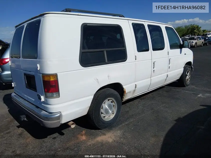 1994 Ford Econoline E150 Van VIN: 1FDEE14H1RHA96082 Lot: 45611133