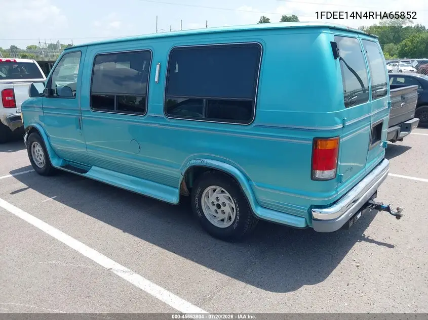 1994 Ford Econoline E150 Van VIN: 1FDEE14N4RHA65852 Lot: 45663804