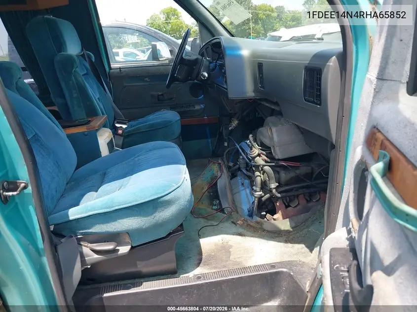 1994 Ford Econoline E150 Van VIN: 1FDEE14N4RHA65852 Lot: 45663804