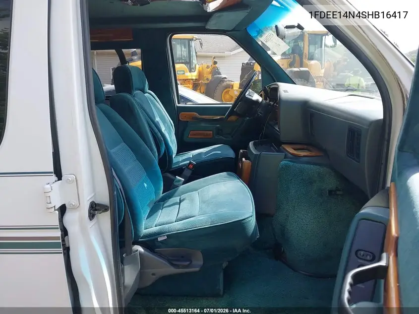 1995 Ford Econoline E150 Van VIN: 1FDEE14N4SHB16417 Lot: 45513164
