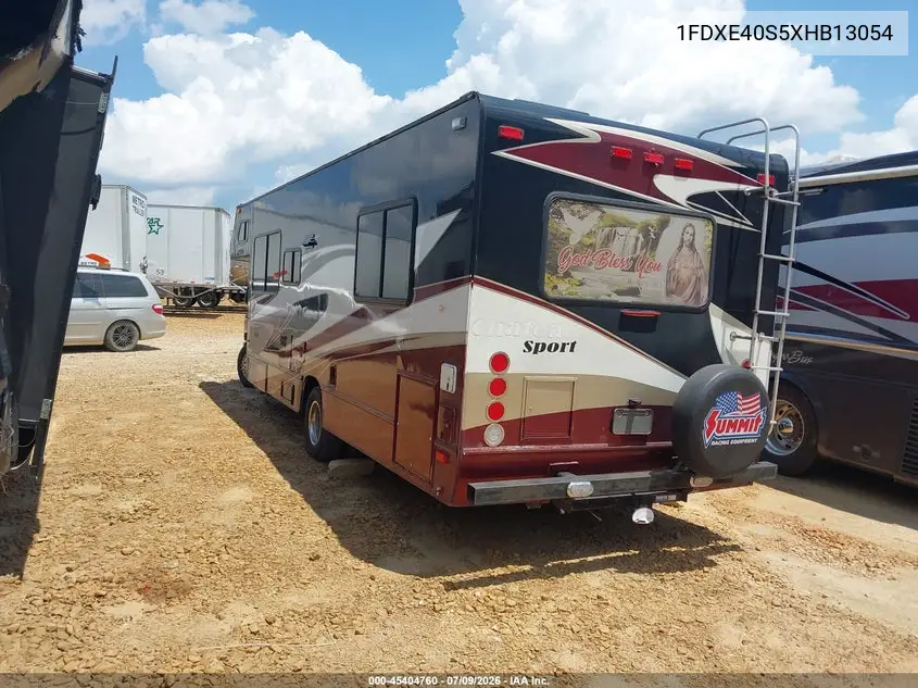1999 Ford Econoline E450 Super Duty Cutwy Rv VIN: 1FDXE40S5XHB13054 Lot: 45404760