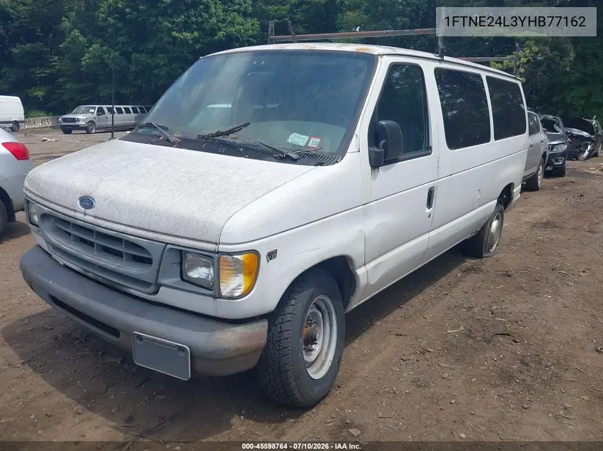 2000 Ford E-250 Commercial/Recreational VIN: 1FTNE24L3YHB77162 Lot: 45598764