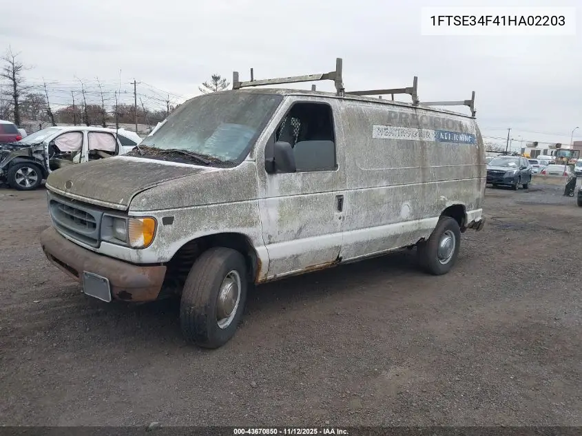 1FTSE34F41HA02203 2001 Ford E-350 Super Duty Commercial/Recreational