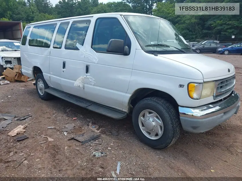 2001 Ford E-350 Super Duty Xl/Xlt VIN: 1FBSS31L81HB39183 Lot: 45522113