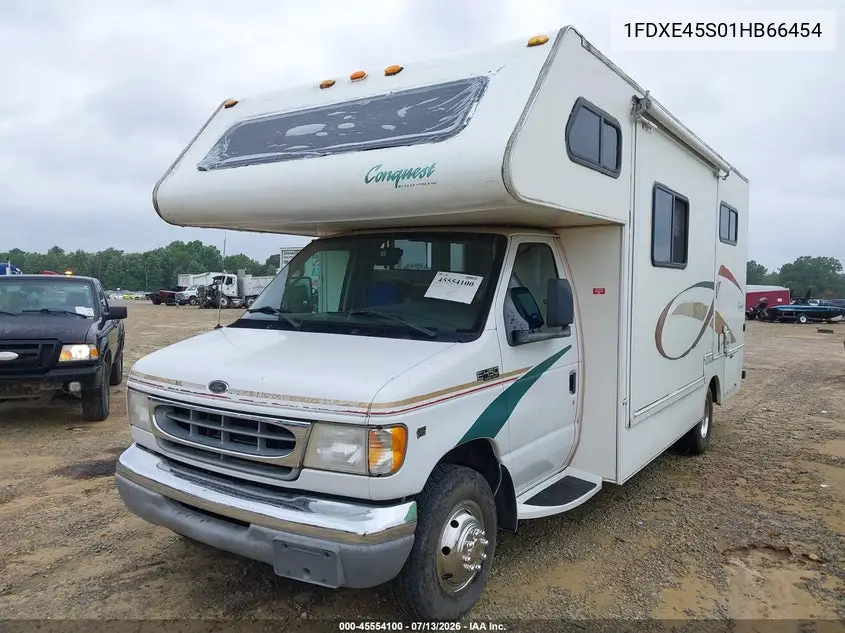 2001 Ford E-450 Cutaway Standard VIN: 1FDXE45S01HB66454 Lot: 45554100