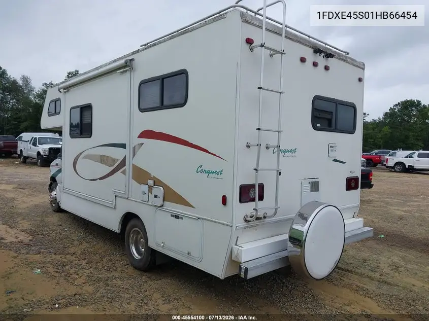 2001 Ford E-450 Cutaway Standard VIN: 1FDXE45S01HB66454 Lot: 45554100