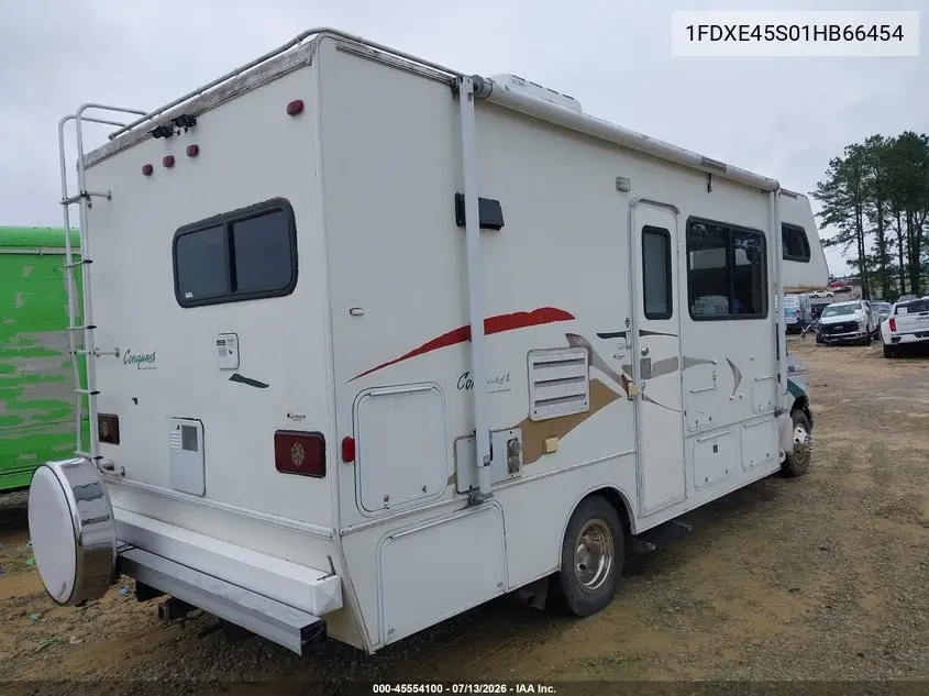 2001 Ford E-450 Cutaway Standard VIN: 1FDXE45S01HB66454 Lot: 45554100