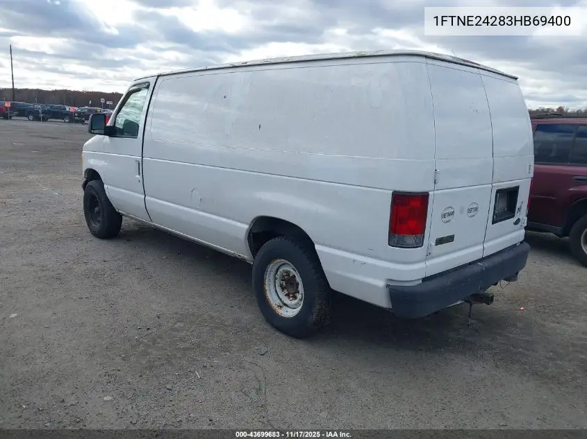 1FTNE24283HB69400 2003 Ford E-250 Commercial