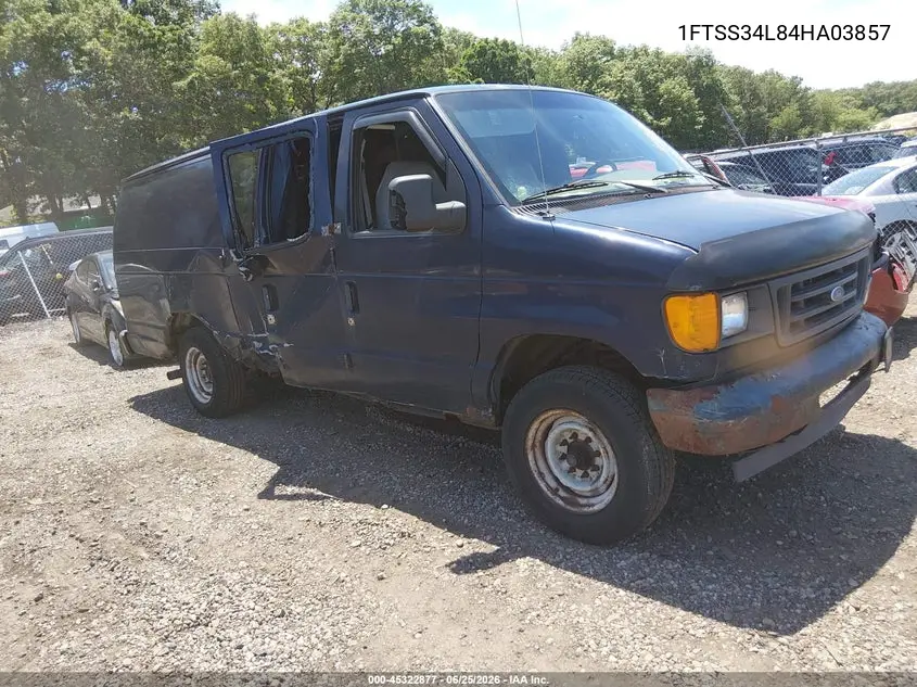 2004 Ford E-350 Super Duty Commercial/Recreational VIN: 1FTSS34L84HA03857 Lot: 45322877