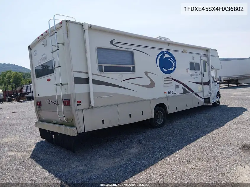 2004 Ford E-450 Cutaway VIN: 1FDXE45SX4HA36802 Lot: 45534877