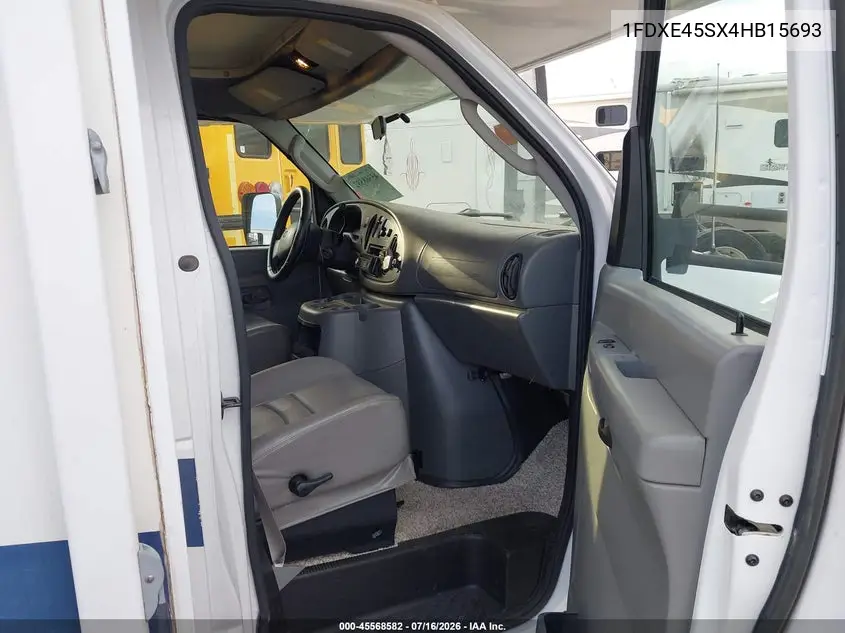 2004 Ford E-450 Cutaway Standard VIN: 1FDXE45SX4HB15693 Lot: 45568582