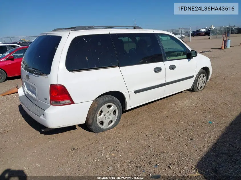 2006 Ford Freestar Se VIN: 2FMZA51656BA35494 Lot: 44879746