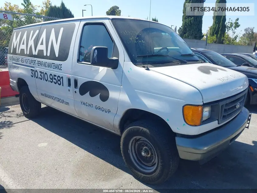 2006 Ford E-350 Super Duty Commercial/Recreational VIN: 1FTSE34L76HA64305 Lot: 45473799