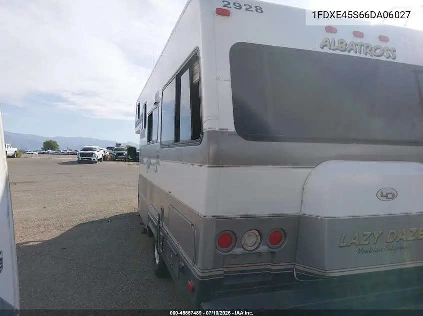 2006 Ford E-450 Cutaway VIN: 1FDXE45S66DA06027 Lot: 45557489