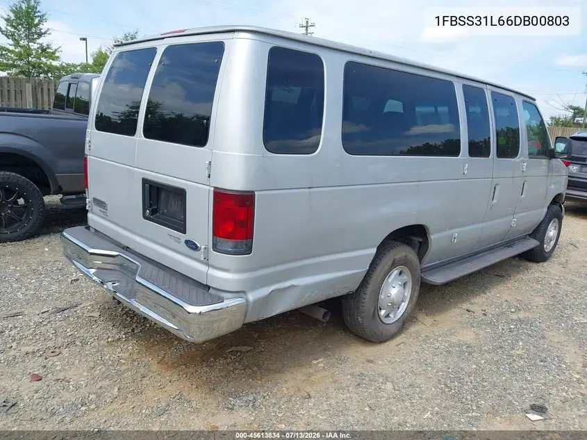 2006 Ford E-350 Super Duty Xl/Xlt VIN: 1FBSS31L66DB00803 Lot: 45613834