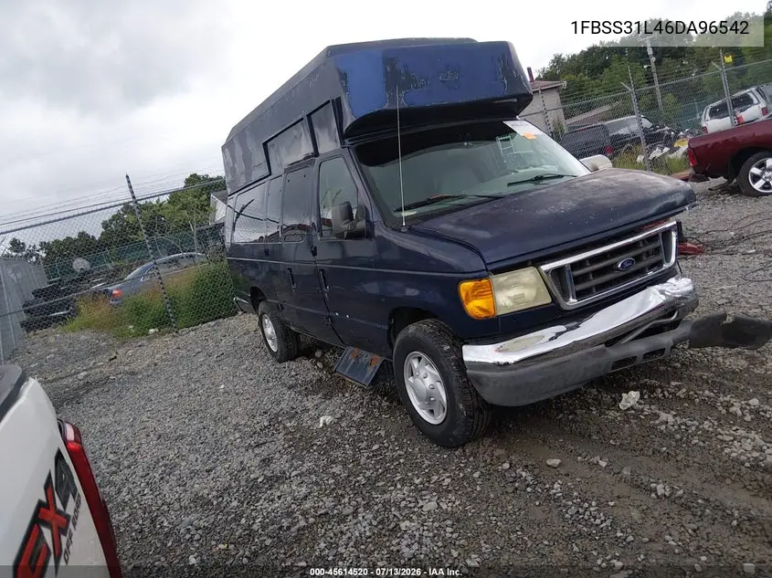 2006 Ford E-350 Super Duty Xl/Xlt VIN: 1FBSS31L46DA96542 Lot: 45614520