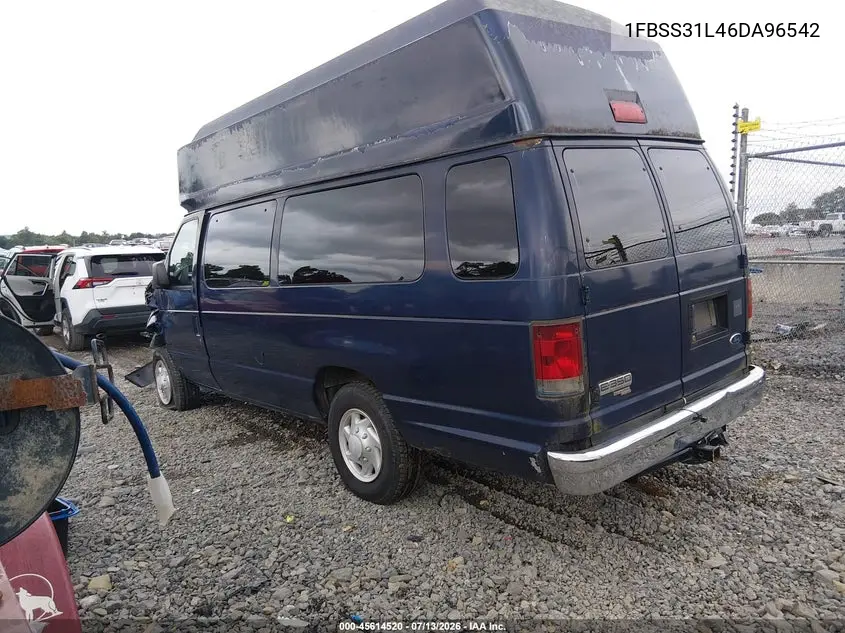 2006 Ford E-350 Super Duty Xl/Xlt VIN: 1FBSS31L46DA96542 Lot: 45614520