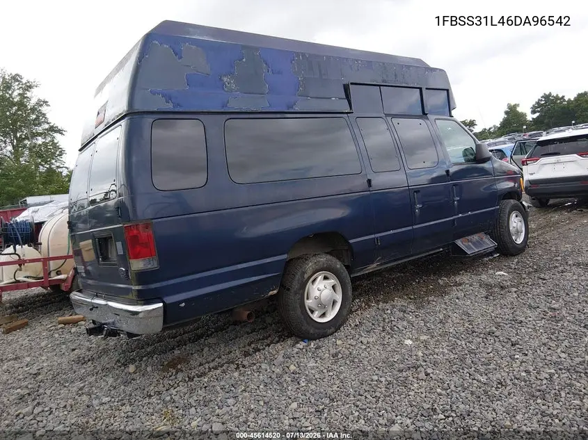 2006 Ford E-350 Super Duty Xl/Xlt VIN: 1FBSS31L46DA96542 Lot: 45614520