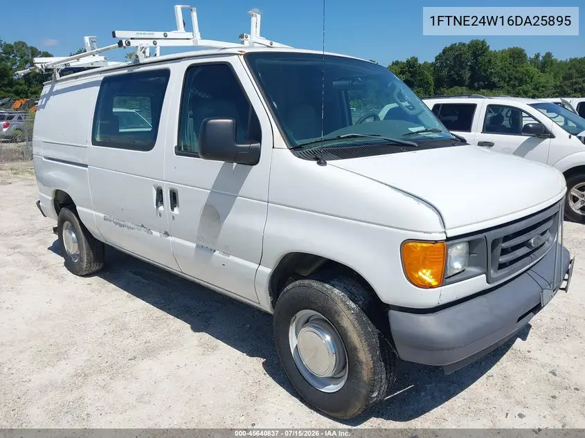 2006 Ford E-250 Commercial/Recreational VIN: 1FTNE24W16DA25895 Lot: 45640837