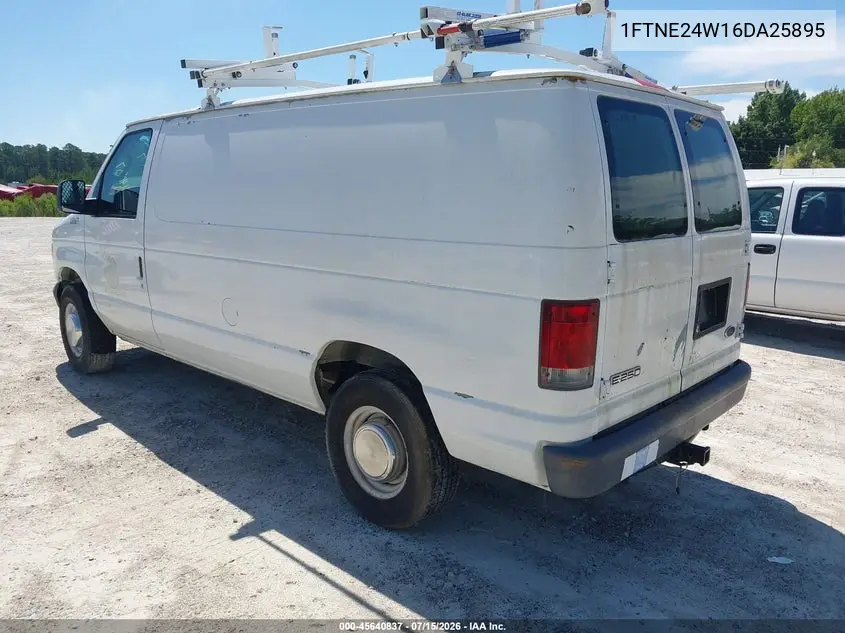 2006 Ford E-250 Commercial/Recreational VIN: 1FTNE24W16DA25895 Lot: 45640837