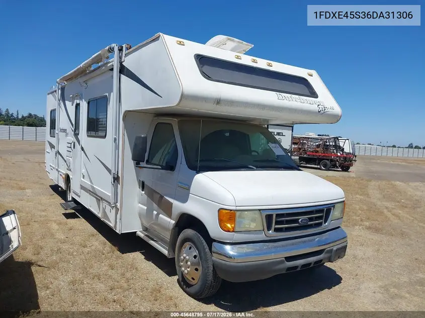 2006 Ford E-450 Cutaway VIN: 1FDXE45S36DA31306 Lot: 45648795