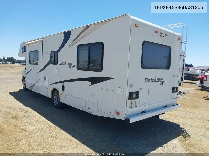 2006 Ford E-450 Cutaway VIN: 1FDXE45S36DA31306 Lot: 45648795