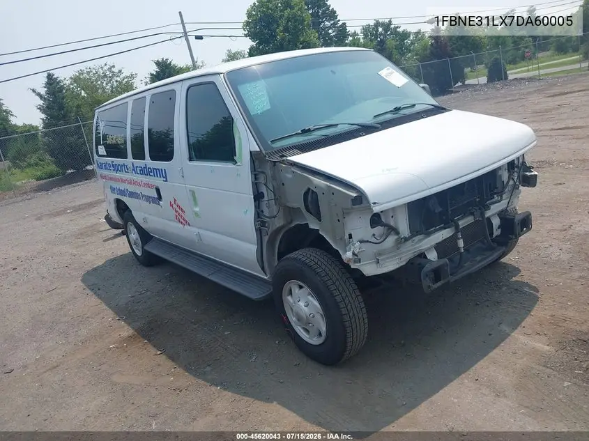 2007 Ford E-350 Super Duty Xl/Xlt VIN: 1FBNE31LX7DA60005 Lot: 45620043