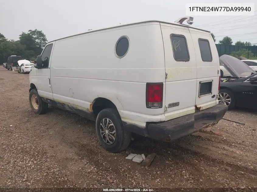 2007 Ford E-250 Commercial/Recreational VIN: 1FTNE24W77DA99940 Lot: 45624989