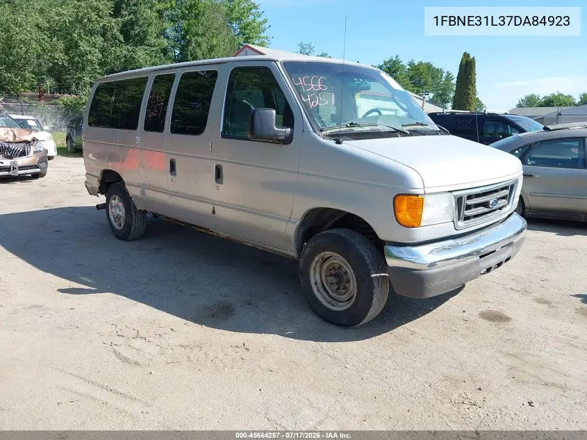 2007 Ford E-350 Super Duty Xl/Xlt VIN: 1FBNE31L37DA84923 Lot: 45664257