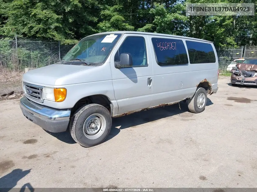2007 Ford E-350 Super Duty Xl/Xlt VIN: 1FBNE31L37DA84923 Lot: 45664257