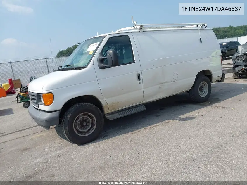 2007 Ford E-250 Commercial/Recreational VIN: 1FTNE24W17DA46537 Lot: 45668996