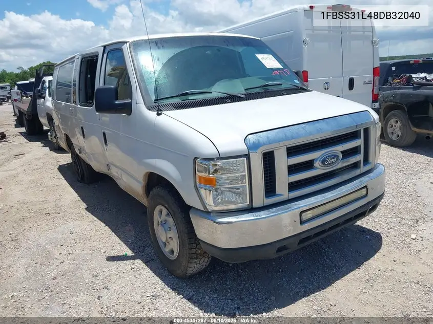 2008 Ford E-350 Super Duty Xl/Xlt VIN: 1FBSS31L48DB32040 Lot: 45347287