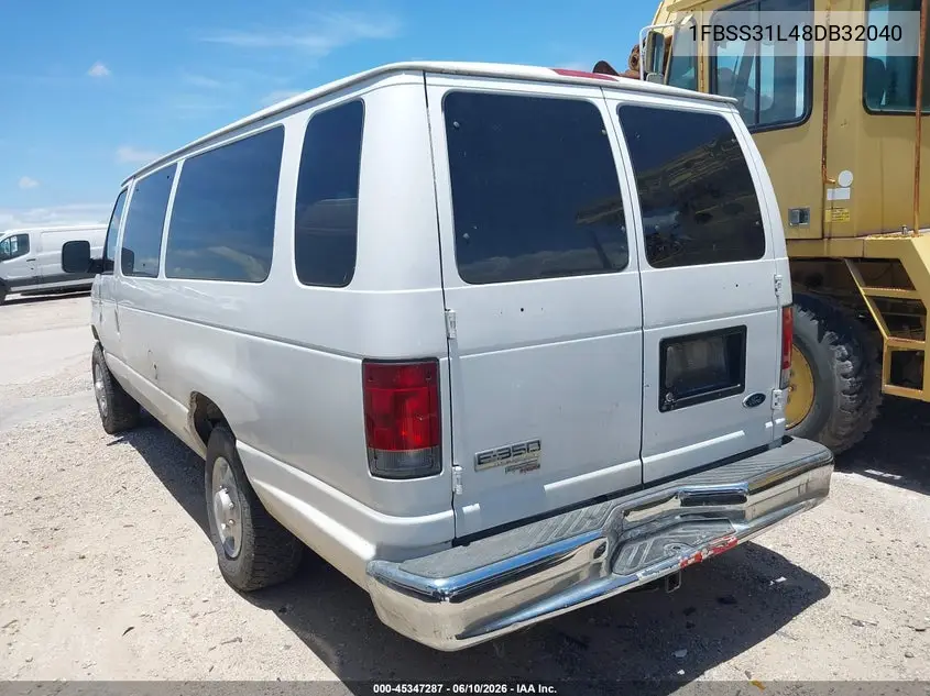 2008 Ford E-350 Super Duty Xl/Xlt VIN: 1FBSS31L48DB32040 Lot: 45347287