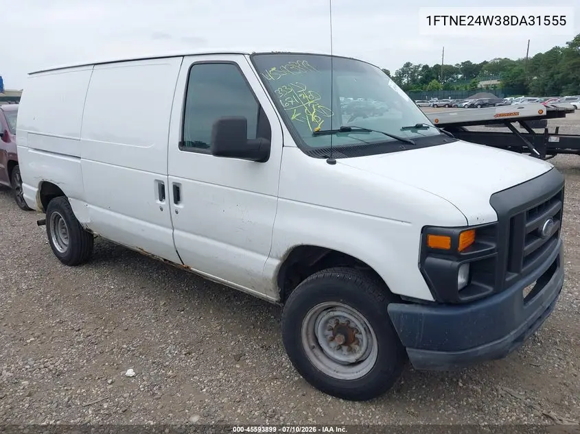 2008 Ford E-250 Commercial/Recreational VIN: 1FTNE24W38DA31555 Lot: 45593899