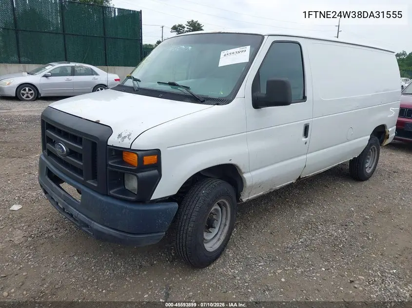 2008 Ford E-250 Commercial/Recreational VIN: 1FTNE24W38DA31555 Lot: 45593899