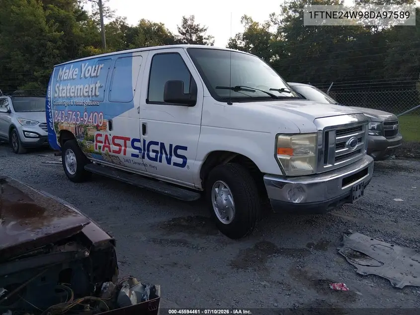 2008 Ford E-250 Commercial/Recreational VIN: 1FTNE24W98DA97589 Lot: 45594461
